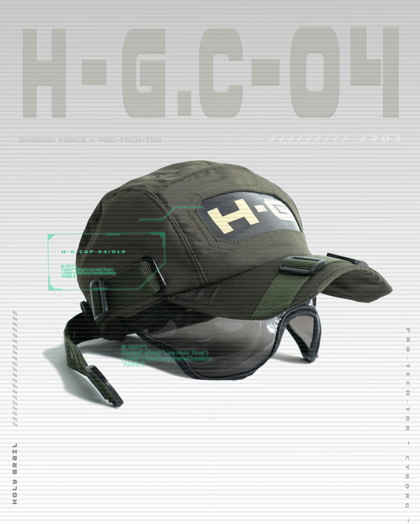 H-G.CAP-04/OLV ( LIMITED EDITION!)