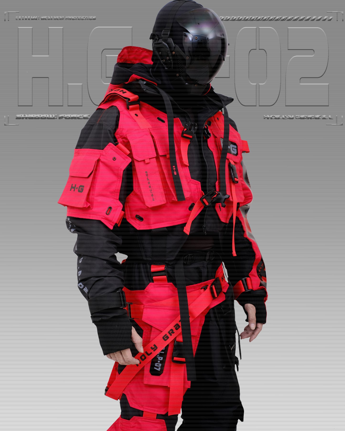 H.G.C-02/B.RED ( LIMITED EDITION 200 PIECES! )