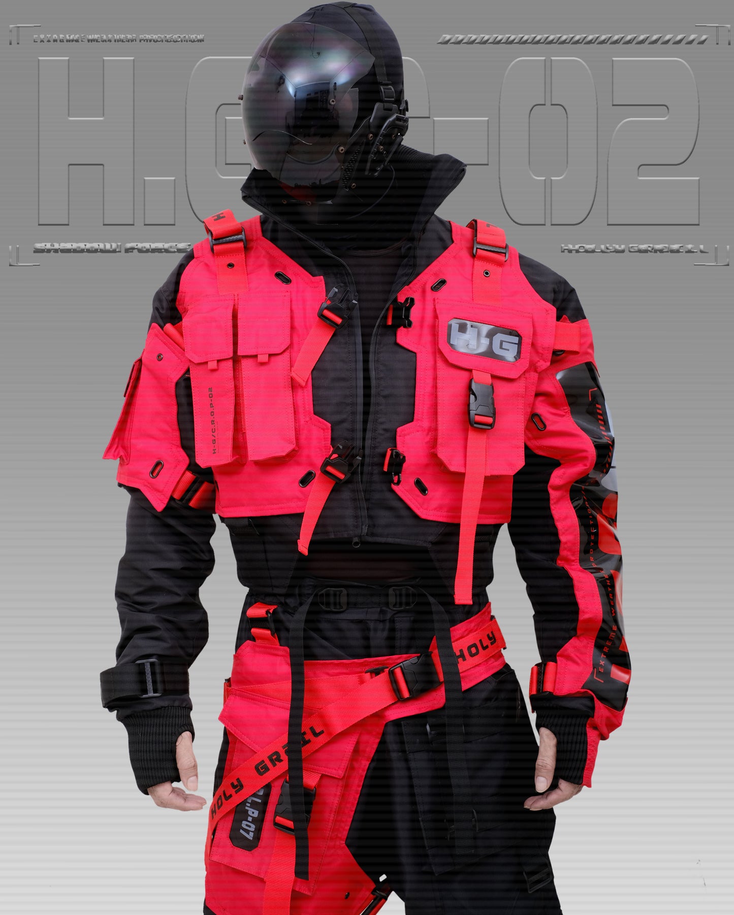 H.G.C-02/B.RED ( LIMITED EDITION 200 PIECES! )