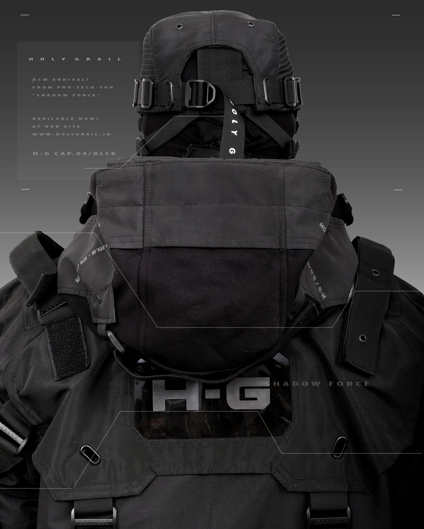 H-G CAP 04/BLCK